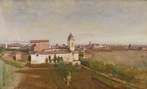 Trinita dei Monti mai le Villa Medici, c.1830-34 swed